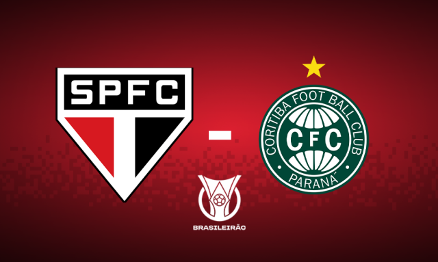 SÃO PAULO X CORITIBA