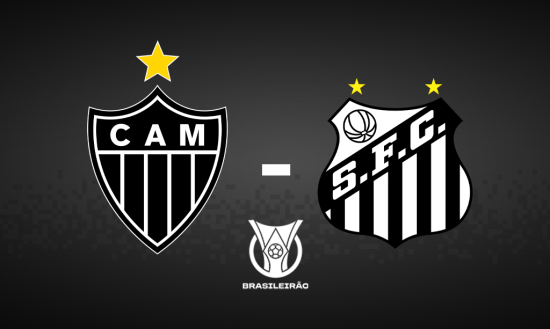 ATLÉTICO-MG X SANTOS
